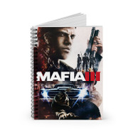 Onyourcases Mafia III Custom Spiral Notebook Ruled Line 118 Pages 59 Sheets 6 x 8 Inch 90 Gsm Paper School Schedule Business Notebook Blocknotes Diary Notes Journal