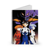 Onyourcases Neon Genesis Evangelion Asuka Langley Soryu Rei Ayanami Shinji I Art Custom Spiral Notebook Ruled Line 118 Pages 59 Sheets 6 x 8 Inch 90 Gsm Paper School Schedule Business Notebook Blocknotes Diary Notes Journal