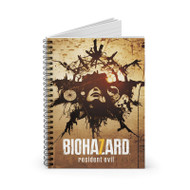 Onyourcases Resident Evil 7 Custom Spiral Notebook Ruled Line 118 Pages 59 Sheets 6 x 8 Inch 90 Gsm Paper School Schedule Business Notebook Blocknotes Diary Notes Journal