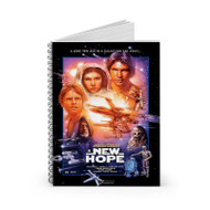 Onyourcases Star Wars A New Hope Custom Spiral Notebook Ruled Line 118 Pages 59 Sheets 6 x 8 Inch 90 Gsm Paper School Schedule Business Notebook Blocknotes Diary Notes Journal