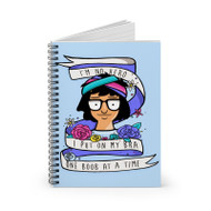 Onyourcases Tina Belcher I m No Hero Custom Spiral Notebook Ruled Line 118 Pages 59 Sheets 6 x 8 Inch 90 Gsm Paper School Schedule Business Notebook Blocknotes Diary Notes Journal