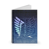 Onyourcases Attack on Titan Scouting Legion Galaxy Custom Spiral Notebook Ruled Line 118 Pages 59 Sheets 6 x 8 Inch 90 Gsm Paper School Work Business Journal Notebook Blocknotes Schedule Diary Notes