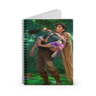 Onyourcases Disney Tangled Rapunzel and Flynn Art Awesome Custom Spiral Notebook Ruled Line 118 Pages 59 Sheets 6 x 8 Inch 90 Gsm Paper School Work Business Journal Notebook Blocknotes Schedule Diary Notes