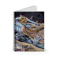 Onyourcases Eddie Iron Maiden Awesome Custom Spiral Notebook Ruled Line 118 Pages 59 Sheets 6 x 8 Inch 90 Gsm Paper School Work Business Journal Notebook Blocknotes Schedule Diary Notes