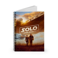 Onyourcases Han Solo poster movie star wars Awesome Custom Spiral Notebook Ruled Line 118 Pages 59 Sheets 6 x 8 Inch 90 Gsm Paper School Work Business Journal Notebook Blocknotes Schedule Diary Notes