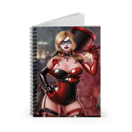 Onyourcases Harley Quinn Awesome Custom Spiral Notebook Ruled Line 118 Pages 59 Sheets 6 x 8 Inch 90 Gsm Paper School Work Business Journal Notebook Blocknotes Schedule Diary Notes