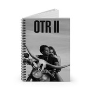 Onyourcases Jay Z and Beyonce On the Run II Custom Spiral Notebook Ruled Line 118 Pages 59 Sheets 6 x 8 Inch 90 Gsm Paper School Work Business Journal Notebook Blocknotes Schedule Diary Notes