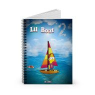 Onyourcases Lil Boat 2 yachty Awesome Custom Spiral Notebook Ruled Line 118 Pages 59 Sheets 6 x 8 Inch 90 Gsm Paper School Work Business Journal Notebook Blocknotes Schedule Diary Notes