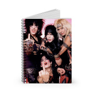 Onyourcases Motley Crue Custom Spiral Notebook Ruled Line 118 Pages 59 Sheets 6 x 8 Inch 90 Gsm Paper School Work Business Journal Notebook Blocknotes Schedule Diary Notes