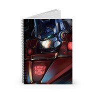 Onyourcases Optimus Prime Transformer Custom Spiral Notebook Ruled Line 118 Pages 59 Sheets 6 x 8 Inch 90 Gsm Paper School Work Business Journal Notebook Blocknotes Schedule Diary Notes