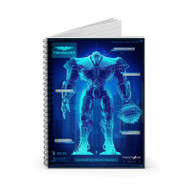 Onyourcases Pacific Rim Uprising Titan Redeemer Custom Spiral Notebook Ruled Line 118 Pages 59 Sheets 6 x 8 Inch 90 Gsm Paper School Work Business Journal Notebook Blocknotes Schedule Diary Notes