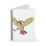 Onyourcases Pokemon Pidgeotto Custom Spiral Notebook Ruled Line 118 Pages 59 Sheets 6 x 8 Inch 90 Gsm Paper School Work Business Journal Notebook Blocknotes Schedule Diary Notes