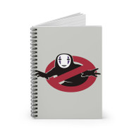 Onyourcases Spirited Away No Face Ghostbusters Custom Spiral Notebook Ruled Line 118 Pages 59 Sheets 6 x 8 Inch 90 Gsm Paper School Work Business Journal Notebook Blocknotes Schedule Diary Notes