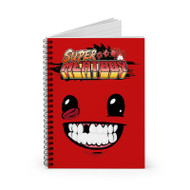 Onyourcases Super Meat Boy Awesome Custom Spiral Notebook Ruled Line 118 Pages 59 Sheets 6 x 8 Inch 90 Gsm Paper School Work Business Journal Notebook Blocknotes Schedule Diary Notes