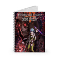 Onyourcases Sword Art Online Fatal Bullet Custom Spiral Notebook Ruled Line 118 Pages 59 Sheets 6 x 8 Inch 90 Gsm Paper School Work Business Journal Notebook Blocknotes Schedule Diary Notes