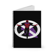 Onyourcases The Master of Magnetism Magneto X Men Wolverine Custom Spiral Notebook Ruled Line 118 Pages 59 Sheets 6 x 8 Inch 90 Gsm Paper School Work Business Journal Notebook Blocknotes Schedule Diary Notes