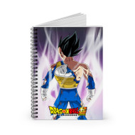 Onyourcases Vegeta Dragon Ball Super Awesome Custom Spiral Notebook Ruled Line 118 Pages 59 Sheets 6 x 8 Inch 90 Gsm Paper School Work Business Journal Notebook Blocknotes Schedule Diary Notes