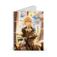 Onyourcases Violet Evergarden Best Custom Spiral Notebook Ruled Line 118 Pages 59 Sheets 6 x 8 Inch 90 Gsm Paper School Work Business Journal Notebook Blocknotes Schedule Diary Notes