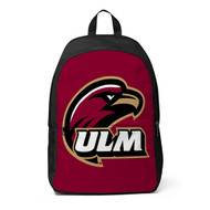 Onyourcases Louisiana Monroe Warhawks Custom Backpack Unisex Personalized Waterproof Travel Bag School Bag Work Bag Laptop Lunch Office Book Fabric Backpack