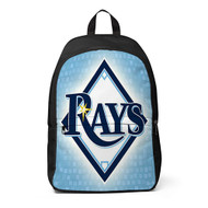 Onyourcases Tampa Bay Rays MLB Custom Backpack Unisex Personalized Waterproof Travel Bag School Bag Work Bag Laptop Lunch Office Book Fabric Backpack