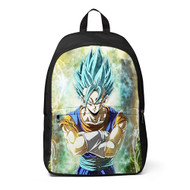 Onyourcases Vegito Super Saiyan Blue Dragon Ball Super Custom Backpack Unisex Personalized Waterproof Travel Bag School Bag Work Bag Laptop Lunch Office Book Fabric Backpack