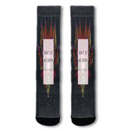 Onyourcases The Chainsmokers Don t Let Me Down Custom Socks Sublimation Printed Sports Elite Socks Top Polyester Bottoms Brand New Gymnastic Running Yoga School Basketball Skatebording Spandex Awesome