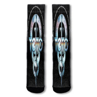 Onyourcases Toto Band Custom Socks Sublimation Printed Sports Elite Socks Top Polyester Bottoms Brand New Gymnastic Running Yoga School Basketball Skatebording Spandex Awesome