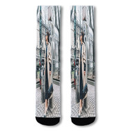 Onyourcases Coco 32 Chanel Custom Socks Sublimation Printed Sports Elite Socks Top Polyester Bottoms Brand New Gymnastic Running Yoga School Basketball Skatebording Spandex Awesome