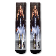 Onyourcases G Herbo Custom Socks Sublimation Printed Sports Elite Socks Top Polyester Bottoms Brand New Gymnastic Running Yoga School Basketball Skatebording Spandex Awesome