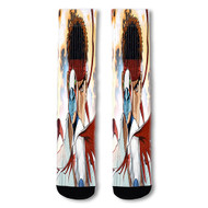 Onyourcases G Force s Eagle Ken Custom Socks Sublimation Printed Sports Elite Socks Top Polyester Bottoms Brand New Gymnastic Running Yoga School Basketball Skatebording Spandex Awesome