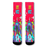 Onyourcases Hope World Custom Socks Sublimation Printed Sports Elite Socks Top Polyester Bottoms Brand New Gymnastic Running Yoga School Basketball Skatebording Spandex Awesome