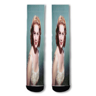 Onyourcases rhonda fleming Custom Socks Sublimation Printed Sports Elite Socks Top Polyester Bottoms Brand New Gymnastic Running Yoga School Basketball Skatebording Spandex Awesome