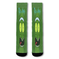 Onyourcases Rick and Morty Custom Socks Sublimation Printed Sports Elite Socks Top Polyester Bottoms Brand New Gymnastic Running Yoga School Basketball Skatebording Spandex Awesome