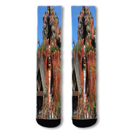 Onyourcases Splash Mountain Disney Custom Socks Sublimation Printed Sports Elite Socks Top Polyester Bottoms Brand New Gymnastic Running Yoga School Basketball Skatebording Spandex Awesome