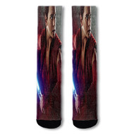 Onyourcases Star Wars The Last Jedi Custom Socks Sublimation Printed Sports Elite Socks Top Polyester Bottoms Brand New Gymnastic Running Yoga School Basketball Skatebording Spandex Awesome