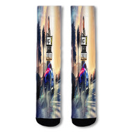 Onyourcases The Crew 2 Custom Socks Sublimation Printed Sports Elite Socks Top Polyester Bottoms Brand New Gymnastic Running Yoga School Basketball Skatebording Spandex Awesome