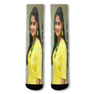 Onyourcases vijayalakshmi Custom Socks Sublimation Printed Sports Elite Socks Top Polyester Bottoms Brand New Gymnastic Running Yoga School Basketball Skatebording Spandex Awesome