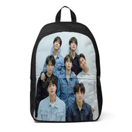 Onyourcases BTS New Custom Backpack Unisex Personalized Top Waterproof Travel Bag School Bag Work Bag Laptop Lunch Office Book Fabric Backpack