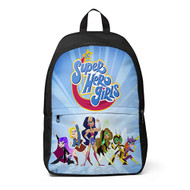 Onyourcases DC Superhero Girls Custom Backpack Unisex Personalized Top Waterproof Travel Bag School Bag Work Bag Laptop Lunch Office Book Fabric Backpack