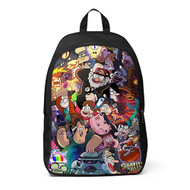 Onyourcases Disney Gravity Falls All Characters Custom Backpack Unisex Personalized Top Waterproof Travel Bag School Bag Work Bag Laptop Lunch Office Book Fabric Backpack