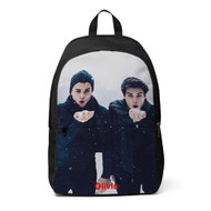 Onyourcases Dolan Twins Custom Backpack Unisex Personalized Top Waterproof Travel Bag School Bag Work Bag Laptop Lunch Office Book Fabric Backpack