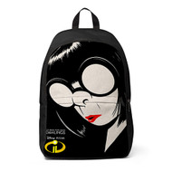 Onyourcases Edna Mode Incredibles 2 Custom Backpack Unisex Personalized Top Waterproof Travel Bag School Bag Work Bag Laptop Lunch Office Book Fabric Backpack