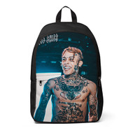 Onyourcases Lil Skies Custom Backpack Unisex Personalized Top Waterproof Travel Bag School Bag Work Bag Laptop Lunch Office Book Fabric Backpack