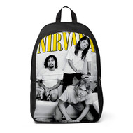 Onyourcases Nirvana Custom Backpack Unisex Personalized Top Waterproof Travel Bag School Bag Work Bag Laptop Lunch Office Book Fabric Backpack