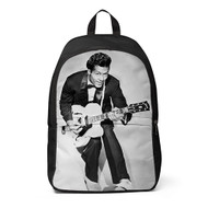 Onyourcases Chuck Berry Custom Backpack Unisex Personalized Top Waterproof Awesome Travel Bag School Bag Work Bag Laptop Lunch Office Book Fabric Backpack