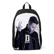 Onyourcases J Balvin Custom Backpack Unisex Personalized Top Waterproof Awesome Travel Bag School Bag Work Bag Laptop Lunch Office Book Fabric Backpack