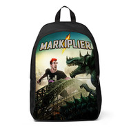 Onyourcases Markiplier Monster Custom Backpack Unisex Personalized Top Waterproof Awesome Travel Bag School Bag Work Bag Laptop Lunch Office Book Fabric Backpack