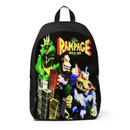 Onyourcases Rampage World Tour Custom Backpack Unisex Personalized Top Waterproof Awesome Travel Bag School Bag Work Bag Laptop Lunch Office Book Fabric Backpack