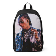 Onyourcases Young Thug Safe Custom Backpack Unisex Personalized Top Waterproof Awesome Travel Bag School Bag Work Bag Laptop Lunch Office Book Fabric Backpack