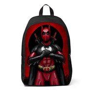 Onyourcases Batpool Batman Deadpool Custom Backpack Unisex Personalized Waterproof Awesome Brand Travel Bag School Bag Work Bag Laptop Lunch Office Book Fabric Backpack